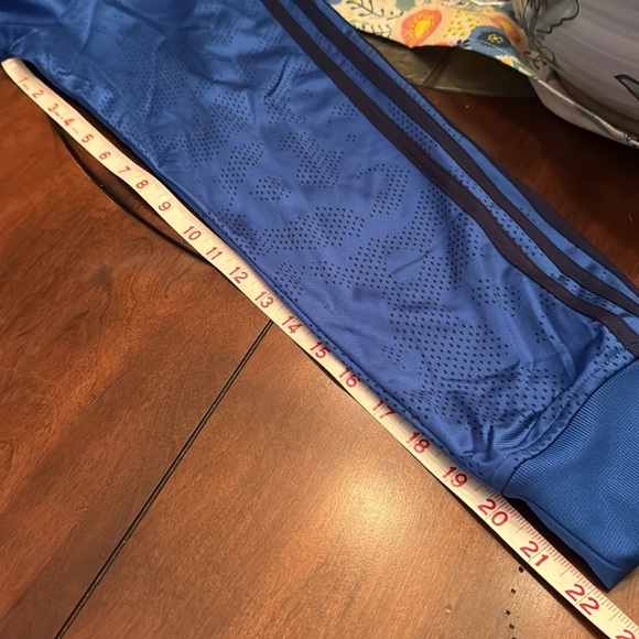 Adidas blue and black track performance jacket NWT XL - Picture 12 of 12